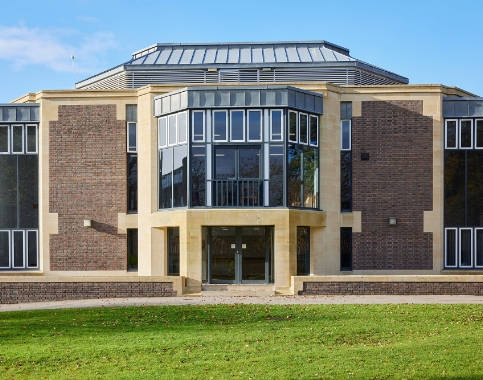exterior shot of school building